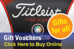 Andy Lamb Golf Academy Gift Vouchers for Lessons in Middlewich Cheshire East